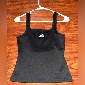 Adidas Black Sleeveless Top